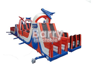 5 part jet stream giant inflatable obstacle course,obstacle course games for adults BY-OC-003